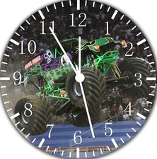 Monster Jam Truck Wall Clock E128 Personalized option with adding name
