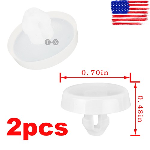 2Pcs For Hyundai Elantra Brake Light Switch Buffer Cushion Rubber 32876