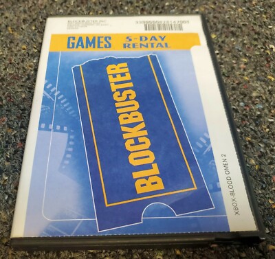 Blockbuster Video Game Rentals – PPMKUW