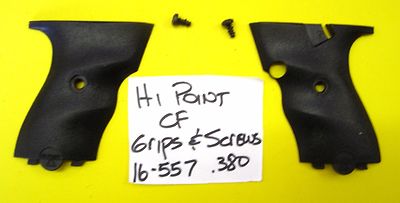 HI - POINT CF 380   FACTORY GRIP SET with SCREWS free shipping ITEM #16-557