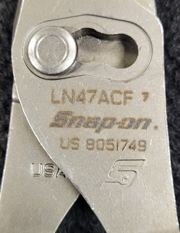 SnapOn LN47ACF 9" Needle Nose/SlipJoint Soft Grip Pliers eBay