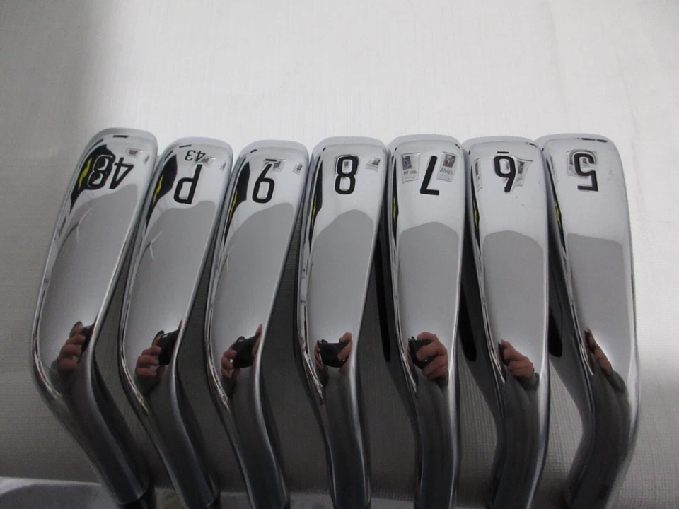 Titleist T300 21 Iron Set - 5-PW, AW - TT AMT Red S300 Stiff Flex Steel - NEW - Image 4 of 4