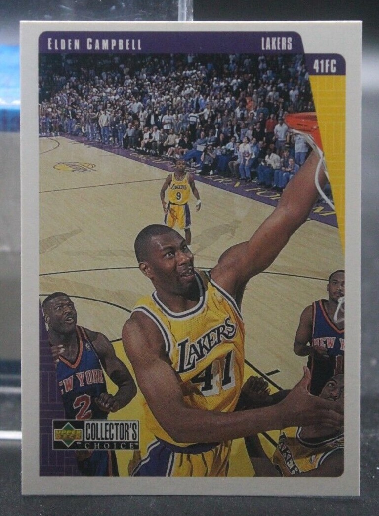 Elden Campbell (Lakers/Clemson) 1997-1998 UD Collector's Choice #65