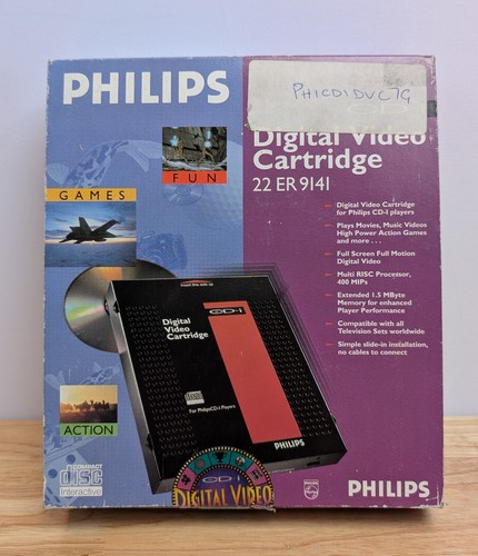 Digital Video Cartridge 22ER9141 /20 For Philips CD-i CDI 205, 210, 220, 310 DVC - Photo 3/18