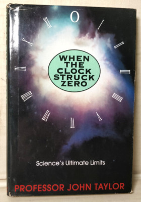 When the Clock Struck Zero Sciences Ultimate Limits Breggin 1994 St Martins HC/d