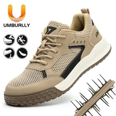 Sicherheitsschuhe Herren Arbeitsschuhe Stahlkappe Leicht Gehen Schutzschuhe F514 - Bild 1 von 4