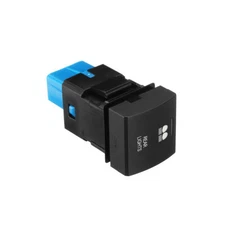 12V Black Dashboard Dash LED Push Button Switch For Toyota Camry RAV4 Corolla