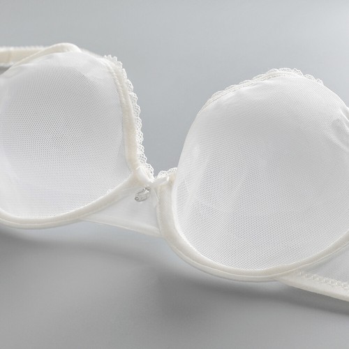 Varsbaby Mesh see through bra upper support, gathering breathable bra set - Picture 15 of 52