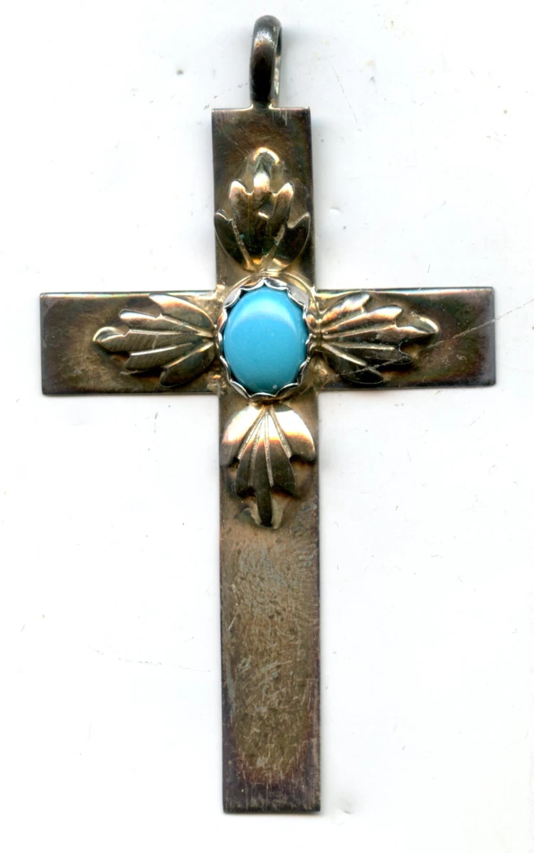 K Yazzie Navajo Native American .925 Sterling Silver Turquoise