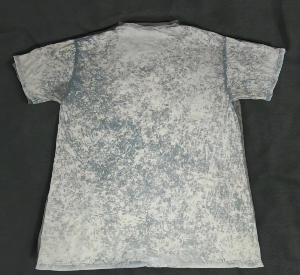 Camiseta Para Hombres S/S LAVADA A LA PIEDRA Esqueleto Terror Perdido en el Espacio INAJUSTES M Foto 3 de 4