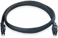 2 Packs 6G Internal Mini SAS Cable 36Pin SFF-8087 to SFF-8087 100Ohms RoHS 1 m