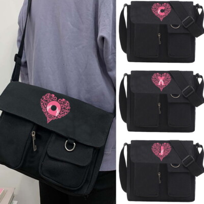 Brief Herren Kuriertasche wasserdicht Umhängetasche Schulter Utility Reise Arbeit UK