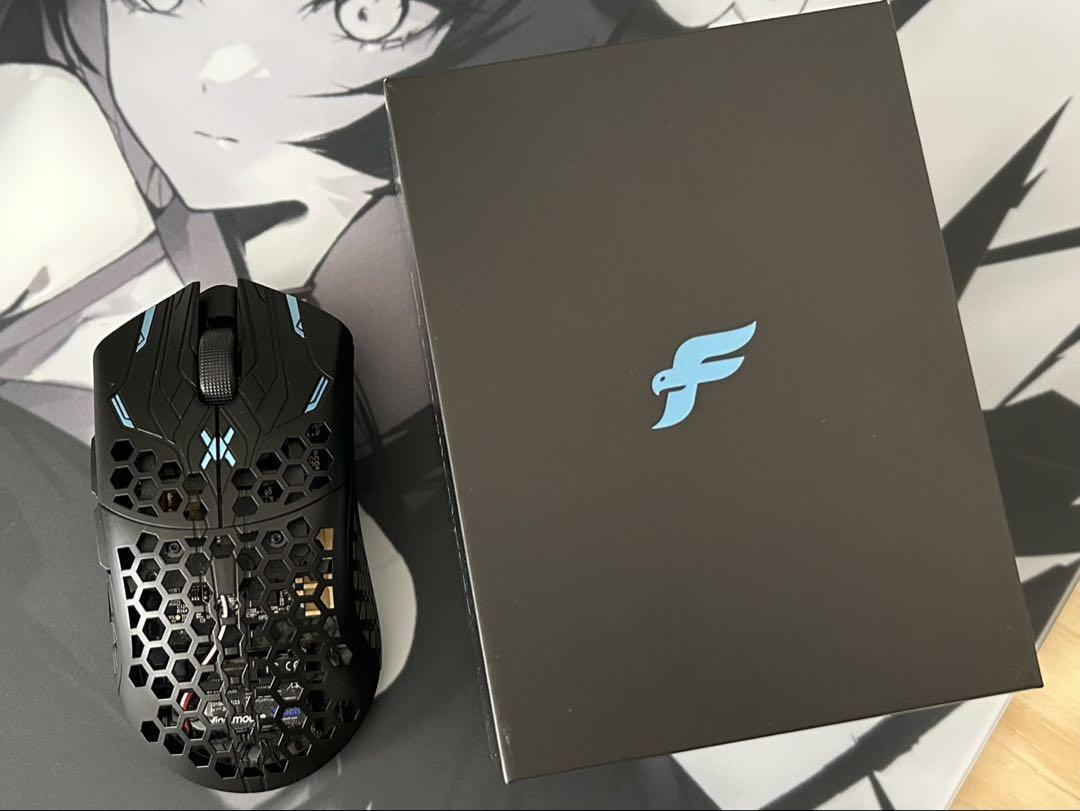 Finalmouse UltralightX Phantom lion (M) Wireless tested Black w  