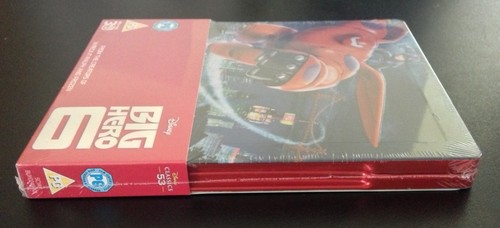 BIG HERO 6 3D Blu-Ray SteelBook Zavvi UK Exclusive 2-Disc Set Six ABC OOP & Rare - Picture 8 of 11