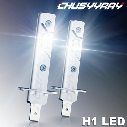 CREE LED Headlight Kit H1 6000K - 2 Bulbs, High Beam, For Acura