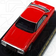 NISSAN SKYLINE 2000 TURBO GT-ES C210 1980 MINICAR COLLECTION KYOSHO 1:64 RED NIB