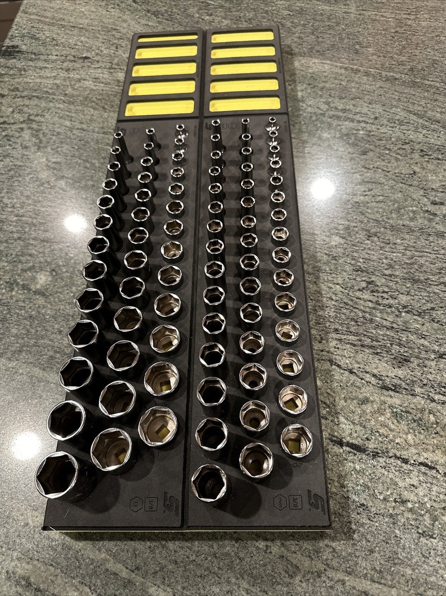 Snap-on 245sfmsfhx, 239sfssfhx 84 pc metric sae combo foam 3/8