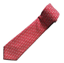 Vineyard Vines 100 Silk Red Golf Club Print Men's Neck Tie 3 3/4x60 in