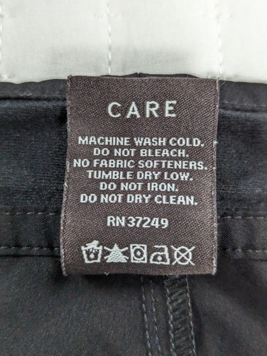 Rei Damen Größe 6 wandelbare Hose in Schwarz Outdoor Taschen Wandern - Bild 5 von 7
