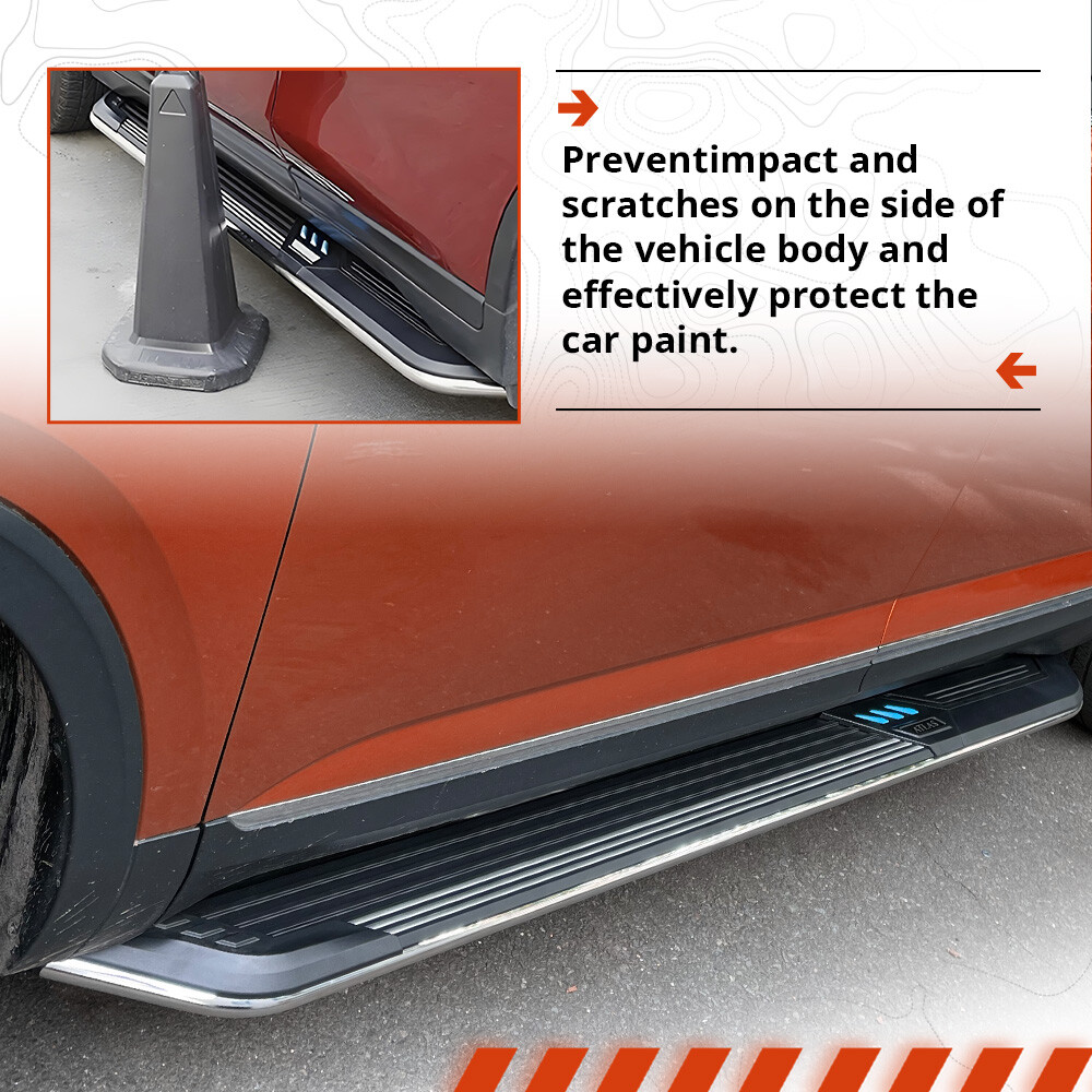 Side Steps For Toyota Highlander XU70 2020 - 2025 Running Boards