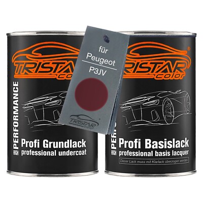 Autolack Set Dose für Peugeot P3JV Rouge Sevillan Sevilla Rot 2,0L