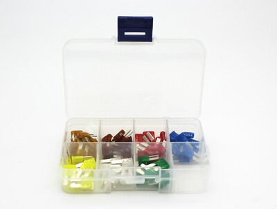 70pcs pacific PEC micro2 fuse M2 Blade Fuse Auto Car Truck Bus 5-30A Kit ATC  
