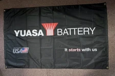 Yuasa Battery Banner 3x4  *New