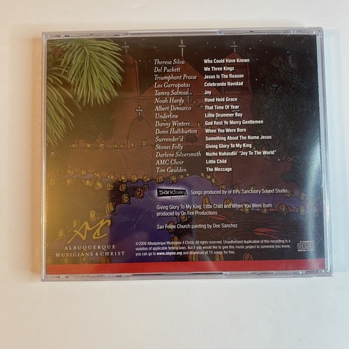 Albuquerque Musicians 4 Christ - Christmas 2006 CD - Sealed New - Imagen 2 de 2