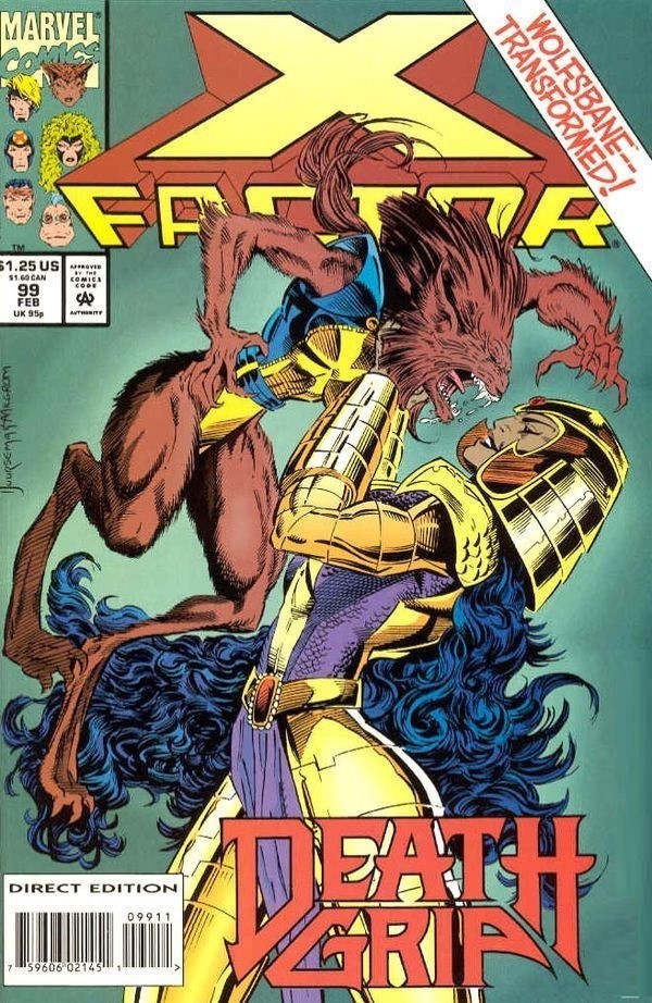 X-FACTOR 99 X-MEN HAVOC POLARIS WOLFSBANE MADROX STRONG NM