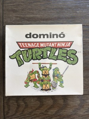 RARE Grupo Editorial Teenage Mutant Ninja Turtles Dominoes Complete Game Sealed