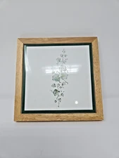 CORELLE COORDINATES CALLAWAY TRIVET OR WALL DECOR GENTLY USED FREE USA SHIPPING