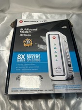 Arris Surfboard Cable Modem Model SB6141 DOCSIS 3.0 Cable Modem With Box