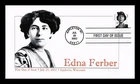 DR JIM STAMPS US COVER EDNA FERBER AUTHOR GREAT AMERICANS FIRST DAY ISSUE