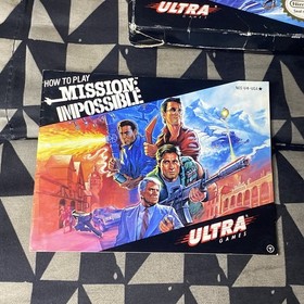 Nintendo NES Mission: Impossible Game in Original Box 1990 CIB - Tested/Works