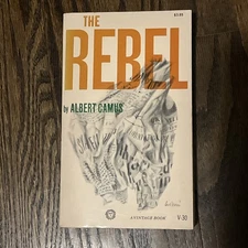 THE REBEL by Albert Camus 1954 - 1st US Edition - PB Philosophy Book *VERY GOOD*