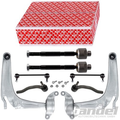 FEBI QUERLENKERSATZ 8 TEILIG VORNE passend für HONDA CIVIC VIII HATCHBACK FN FK