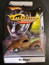 Hot Wheels custom classics 41 Willy's Rust Hook