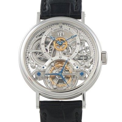Breguet Classique Tourbillon Skeleton Platinum Watch 3355PT/09/886