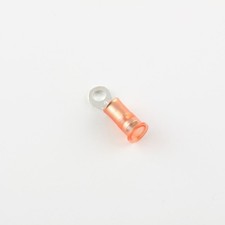 22-18 Ga. Nylon-Insulated Narrow-Profile Ring Terminals, 6 Stud - pack of 50 