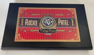 Vintage Hand Made/Painted Deluxe Toro Rocky Patel Honduras Cigars Empty Box