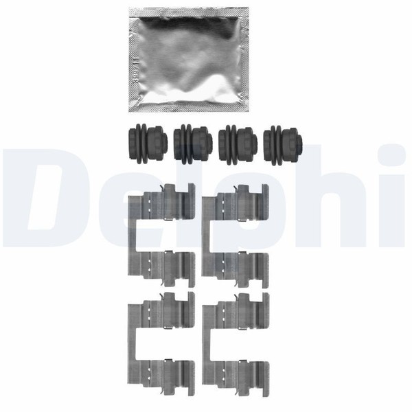 Delphi ZubehöRsatz, Scheibenbremsbelag LX0666 FüR Chevrolet Opel-image