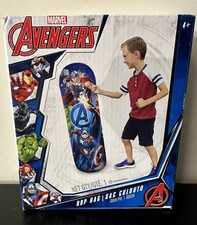 Nib Marvel Avengers 36  Bop Bag Hulk, Thor, Iron Man, Captain America Kids 4 