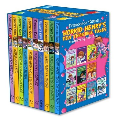 Horrid Henrys Ten Terrible Tales Box Set - paperback Francesca Simon