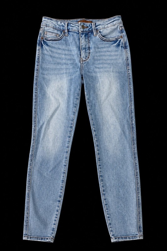 Judy Blue Skinny Fit Jeans Women’s Size 3/26 Light Wash Stretch Denim Skinny