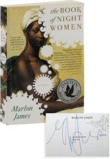 Product Image: Marlon James THE BOOK OF NIGTH WOMEN - signed - Riberhead Books - very good+ pbk