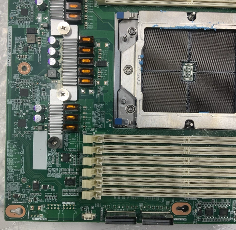 Lenovo Thinksystem HR355M v3 Motherboard | Supports AMD SP5, DDR5 ECC RDIMM - Image 4 of 4