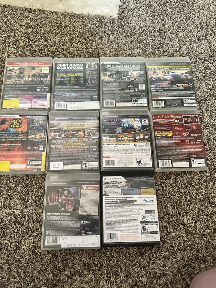 Playstation 3 Games Lot Of 10 Ps3 Games Lot - Image 2 of 2