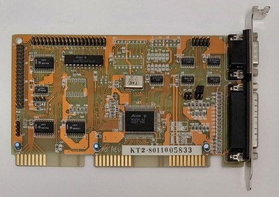 ESCOM(?) A2 ISA Multi-I/O IDE Floppy Controller (ACER M5105, retro, 1991)