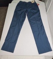 Rare New Old Stock Sansabelt Men's Pants Navy Retro Disco Golf Polyester