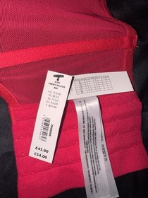 Ann Summers Icon Corset Bustier Red Size 12 DD Brand New With Tags
